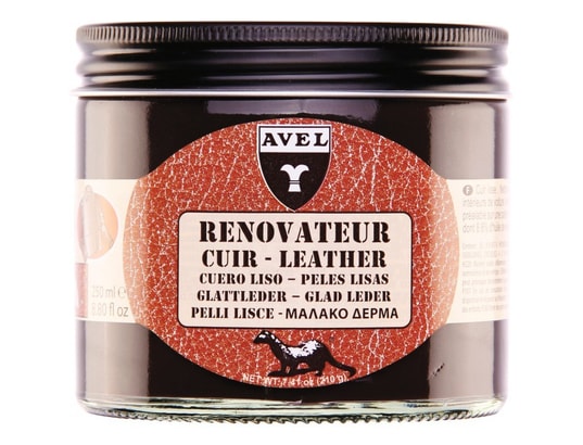 AVEL - Coffret nettoyage Baume rÃ©novateur pour le cuir - Marron foncÃ© - 250 ml