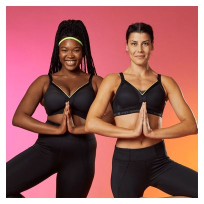 Soutien-Gorge Shock Absorber Active Shaped Support Noir