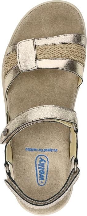 Wolky Fantom Elite Sandalen Plat Beige