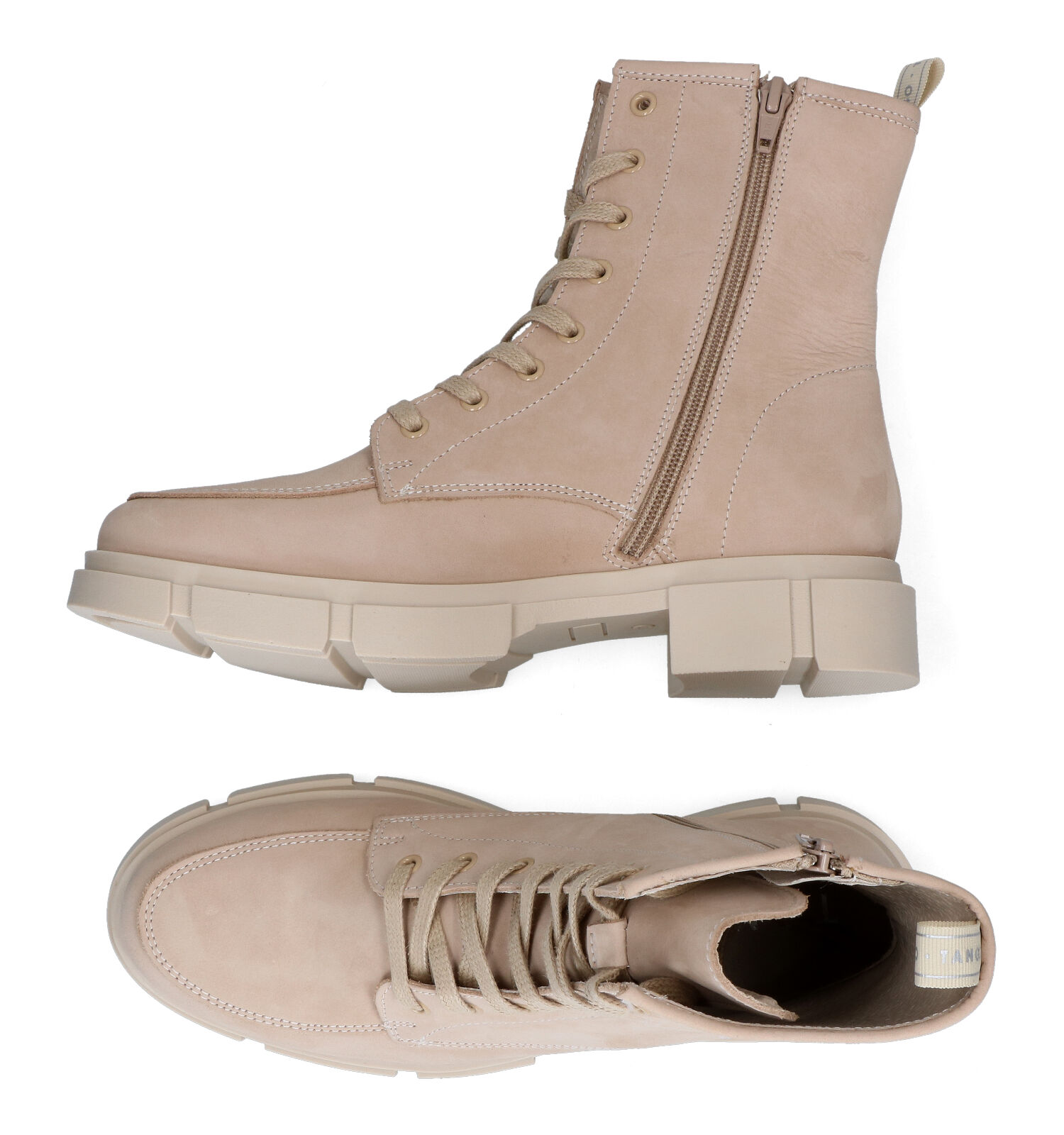 Veterboots beige