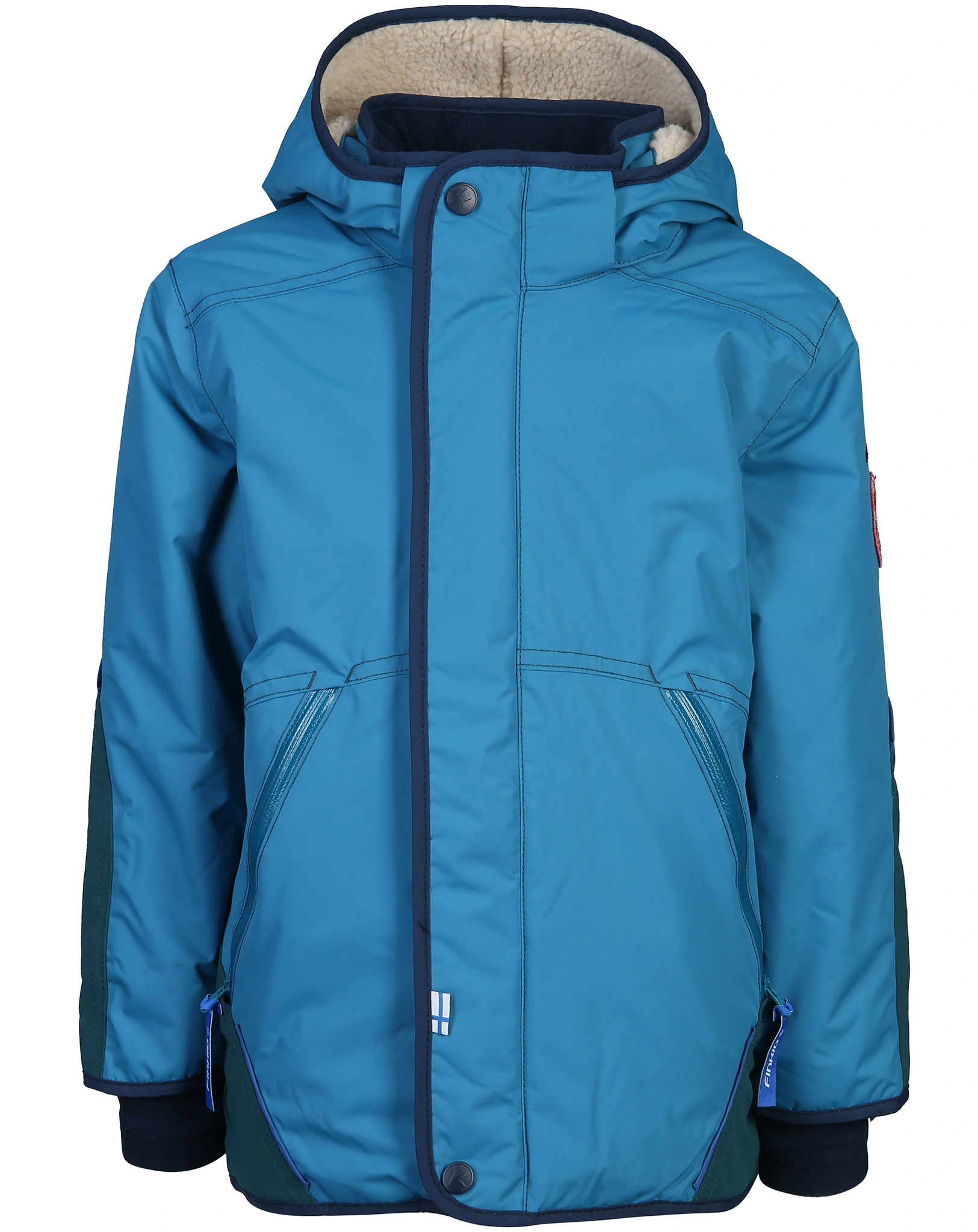Winterparka TALVINEN HUSKY in seaport/navy