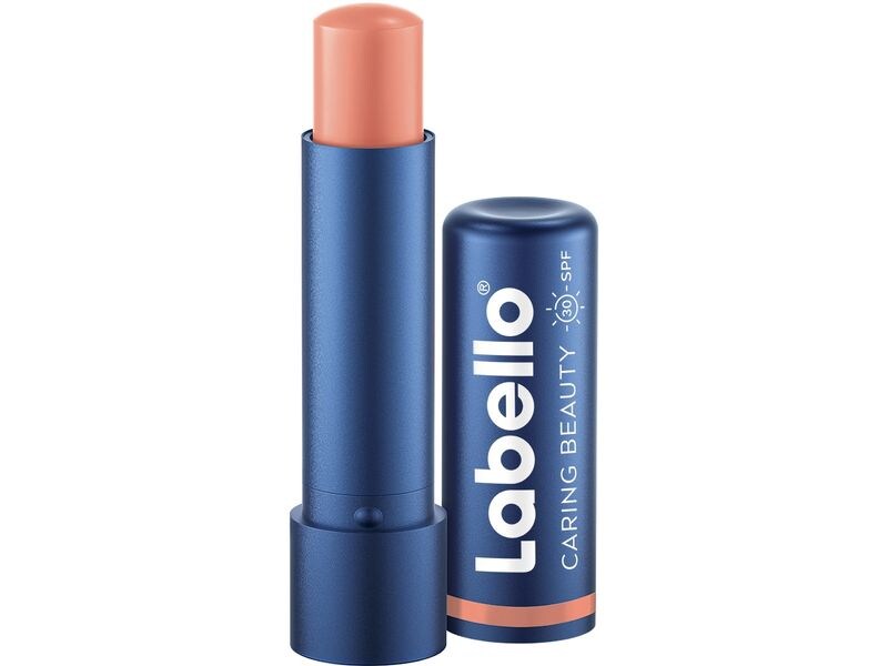 LABELLO Lippenpflege Caring Beauty Coral 4.8 g Lippenpflegestift für ein strahlendes und gepflegtes Lächeln für jeden Tag