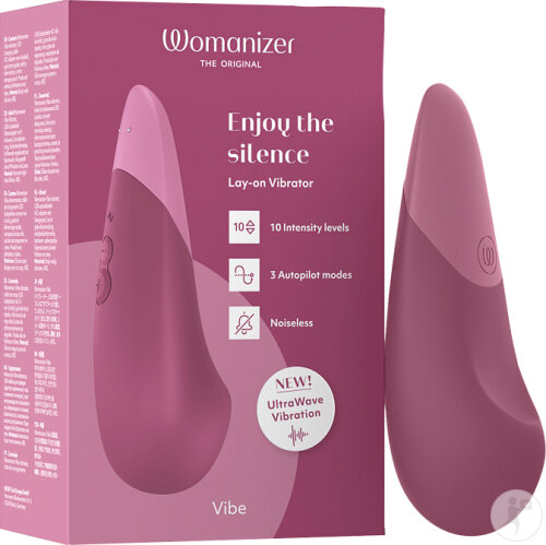 Womanizer Vibe Rose Poudré Vibromasseur Clitoris Silencieux 1 Pièce