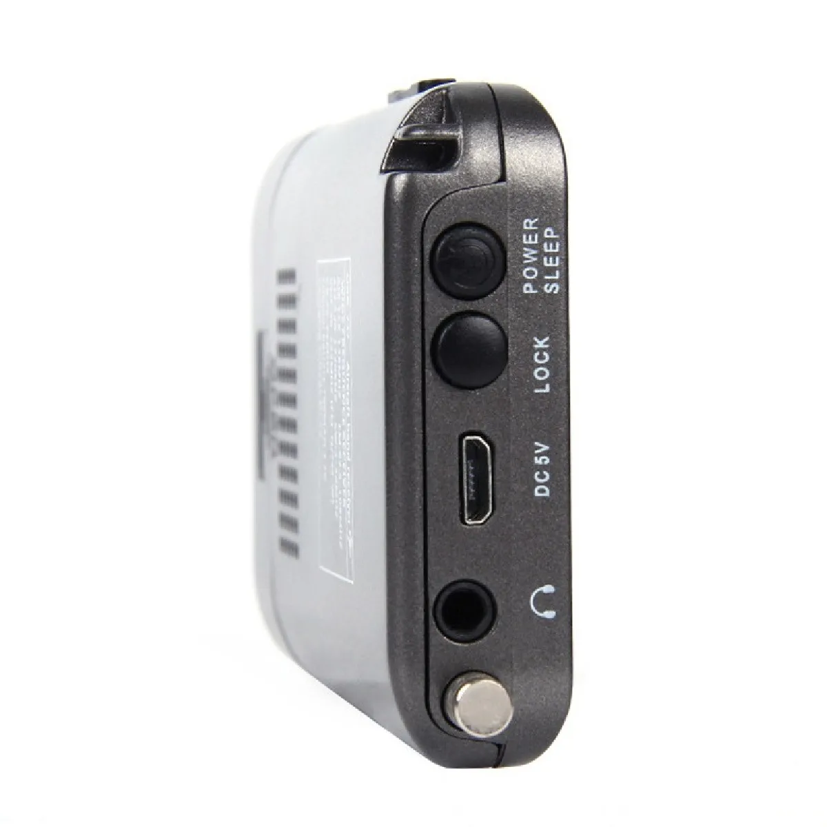 Universal Hanrongda HRD 737 - Radio Portable Avion - Gris