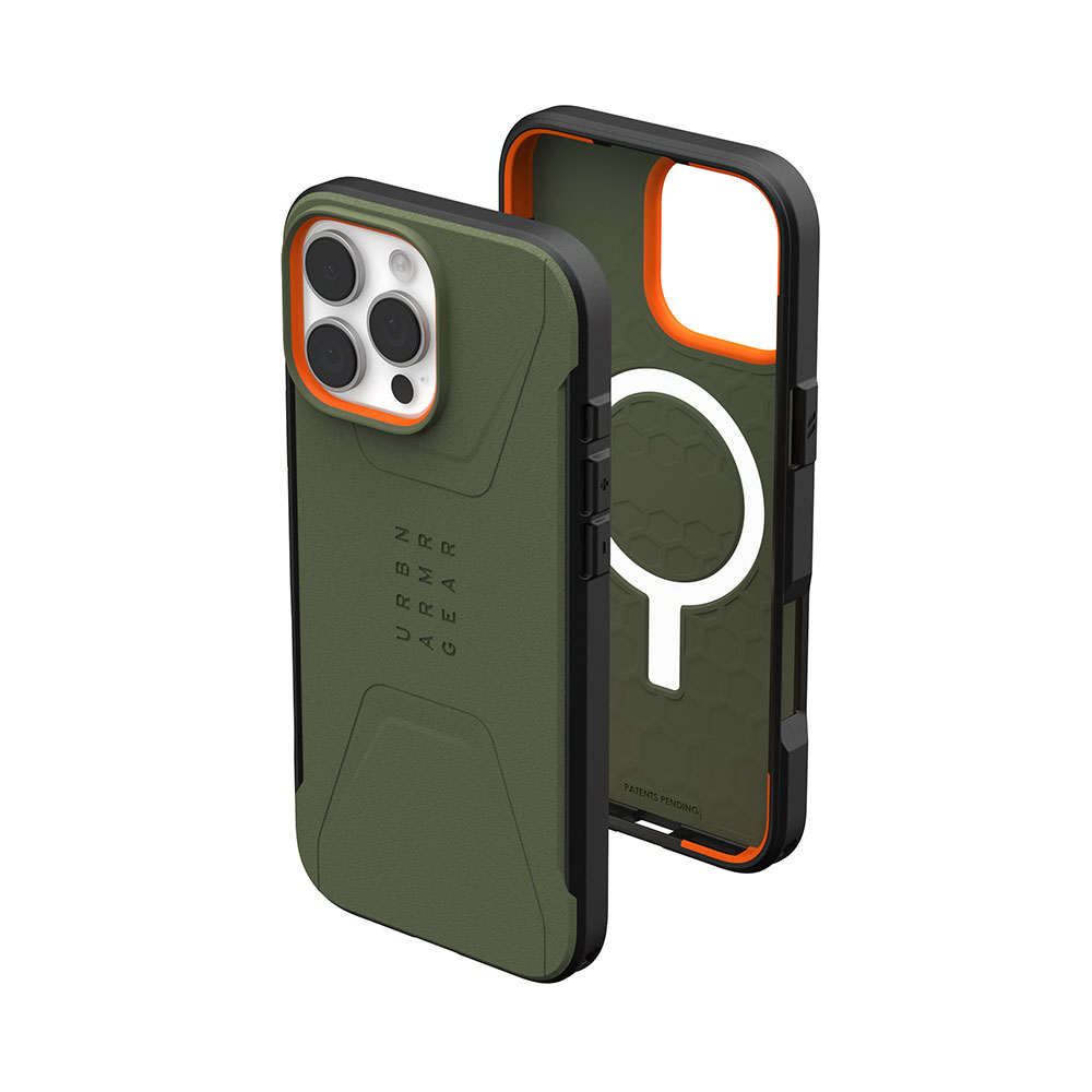 iPhone 16 Pro Max MagSafe Schutzhülle Civilian Case (114445117272) - Olive
