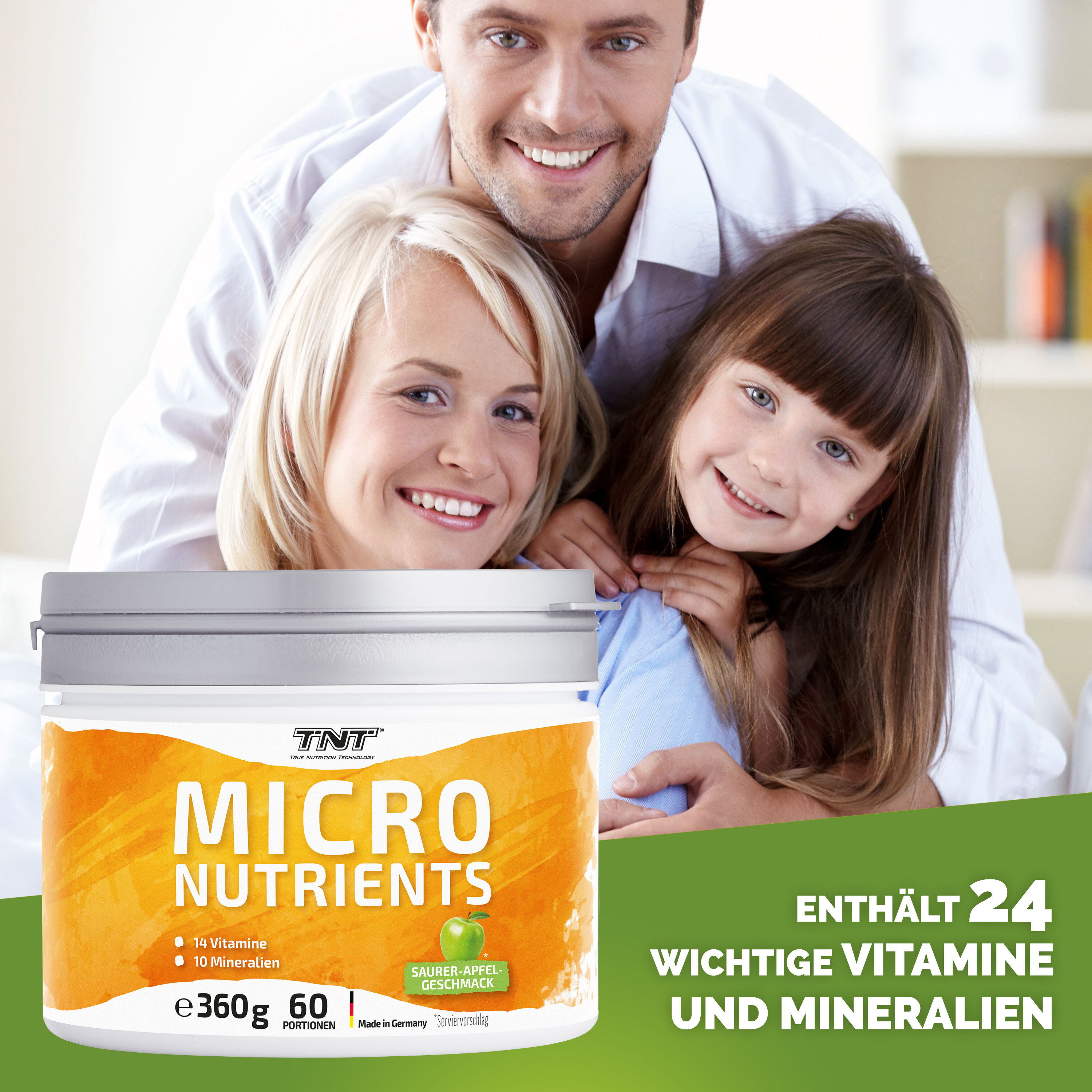 TNT Micronutrients 24 wichtige Vitamine und Mineralien und Nährstoffe