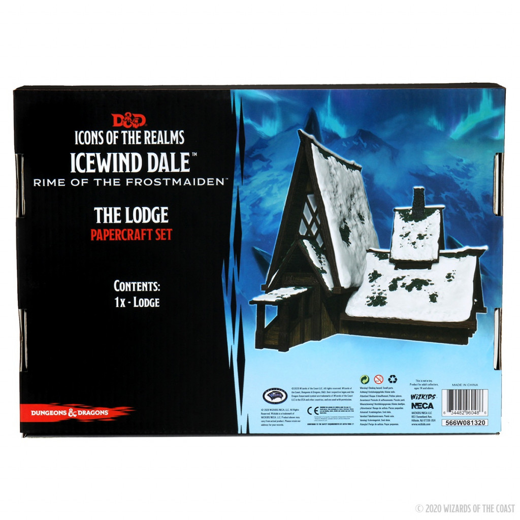D&D Icewind Dale Icons of the Realms - Lodge Papercraf