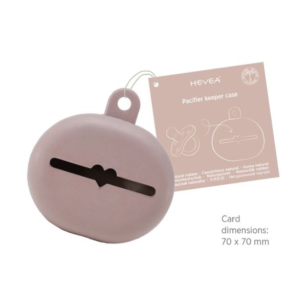 Hevea Speenhouder Powder Pink