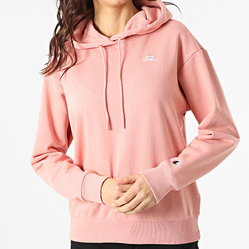 Sweat Capuche Femme 114920 Saumon