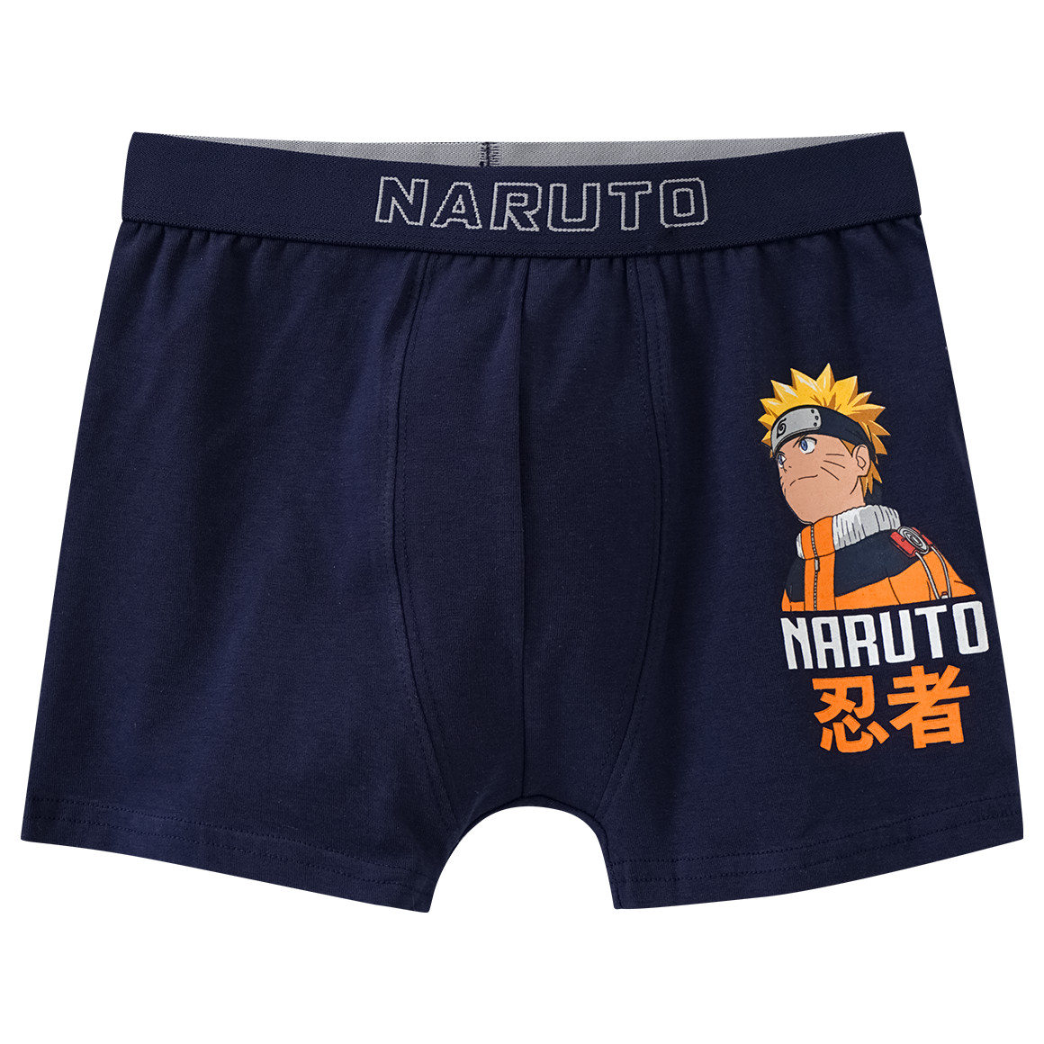 Yigga 2 Naruto Boxer im Set dunkelblau / hellgrau