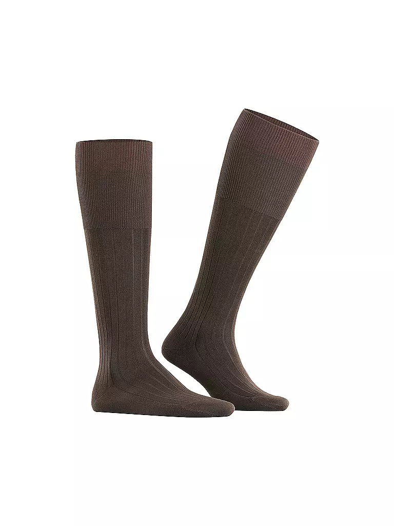 FALKE Stutzen MILANO brown braun