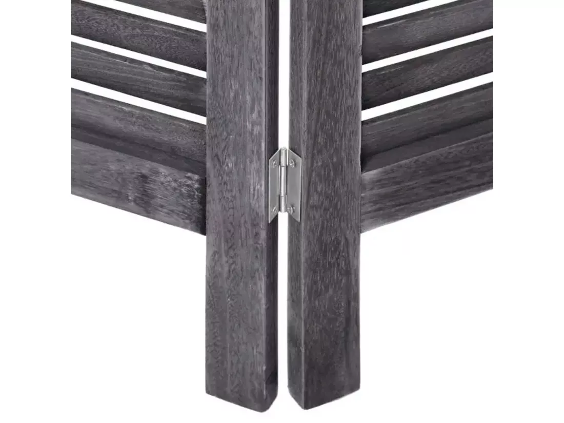 WELL HOME - Paravent en bois gris 121,8x1,9x170,7