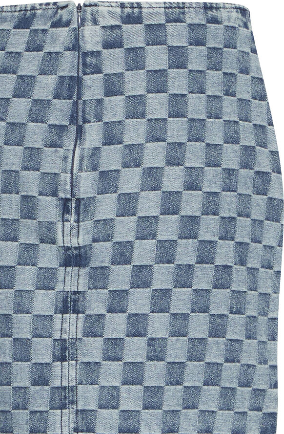 ICHI IHCHEKIE SK Washed blue, denim
