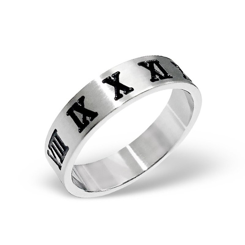 Bague en acier inoxydable