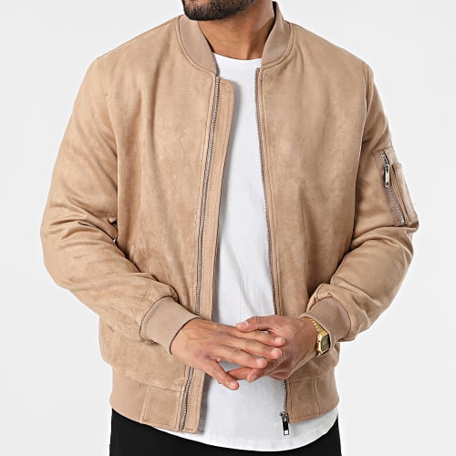 Veste Bomber Camel