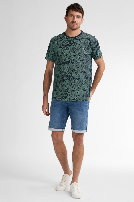Petrol Industries blauwe heren t-shirt