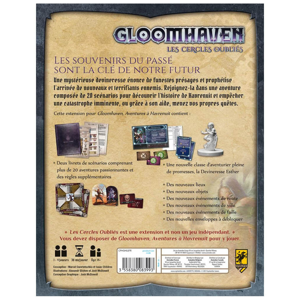 Gloomhaven - Les Cercles Oubliés