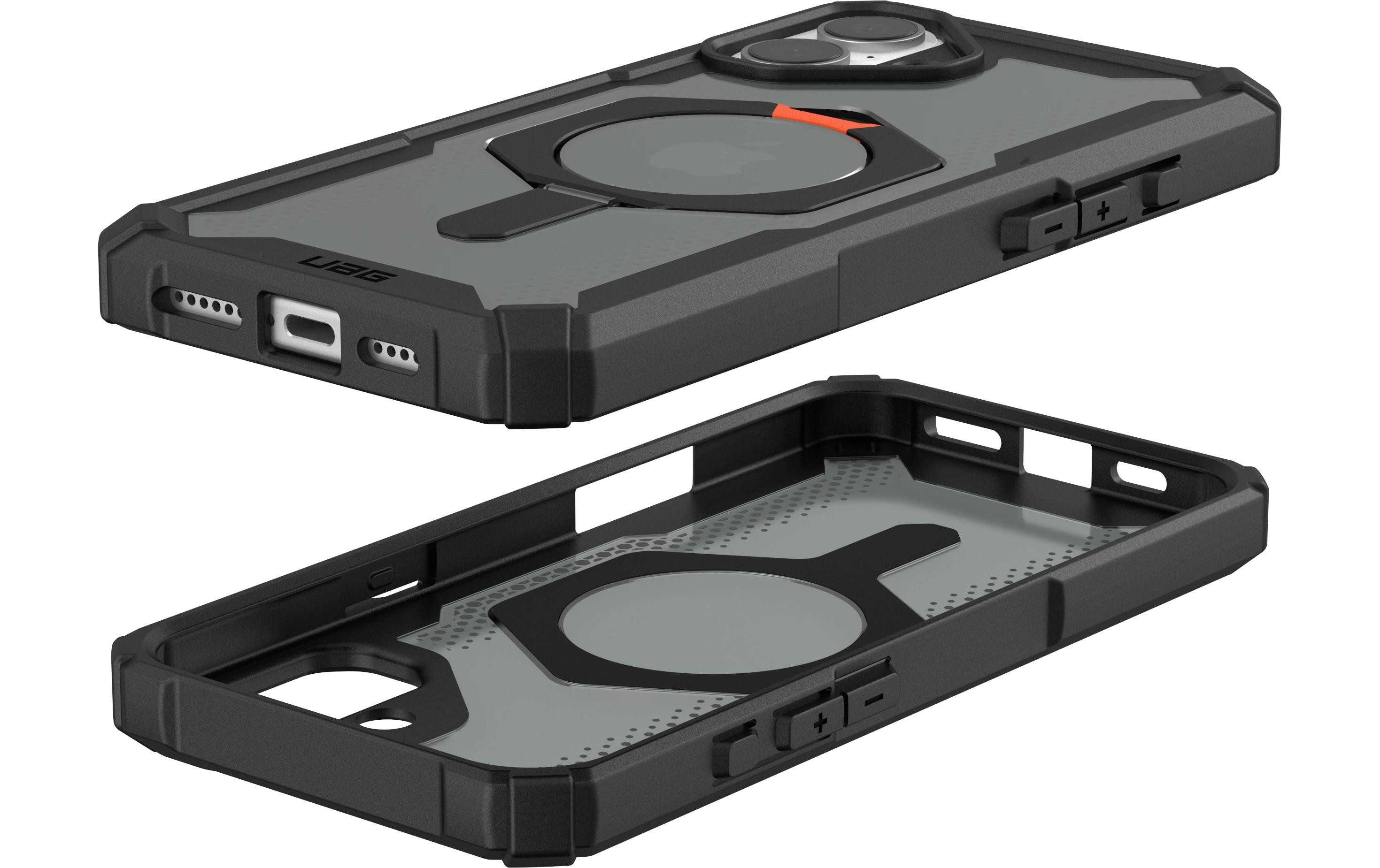 Back Cover Plasma XTE iPhone 16 Plus Black/OrangeSchutzhülle für das Apple iPhone 16 Plus