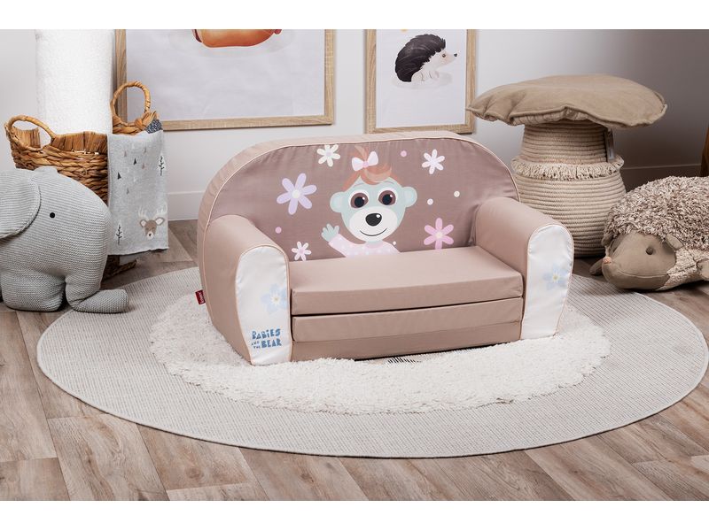 Knorrtoys Kindersofa «Baby Treflinka» Ausklappbares Kindersofa