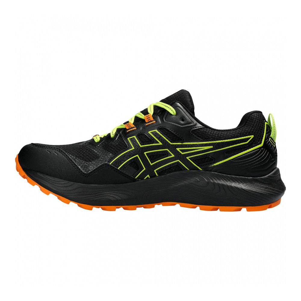 Asics GEL-SONOMA 7 - Chaussures de trail Homme black/bright orange