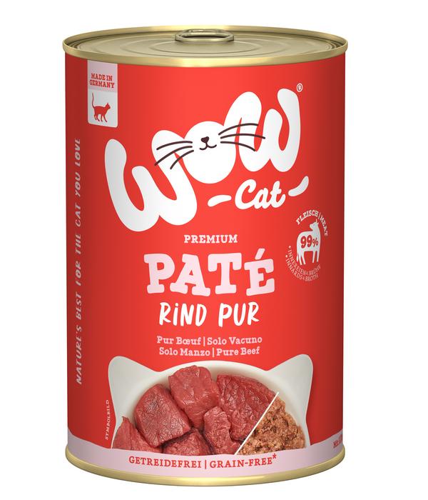 WOW® Cat Nassfutter für Katzen Adult, 6 x