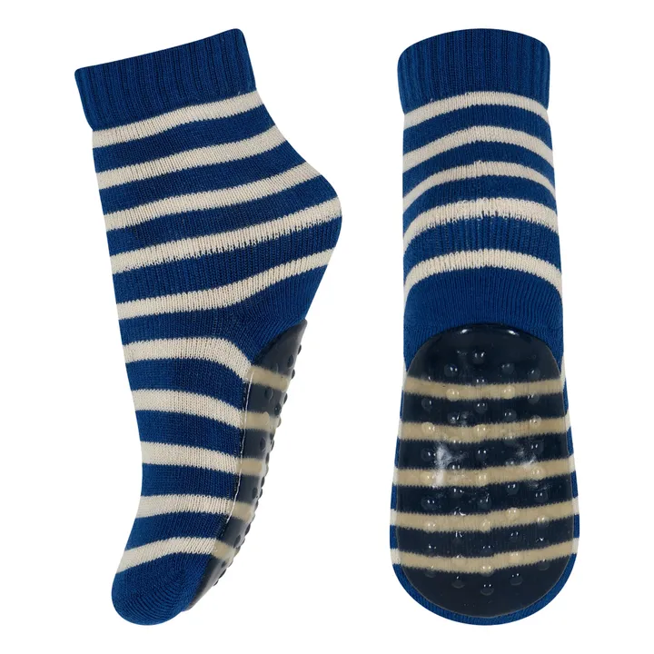 Mp Denmark Chaussettes Eli Antidéranpantes en coton | Bleu marine