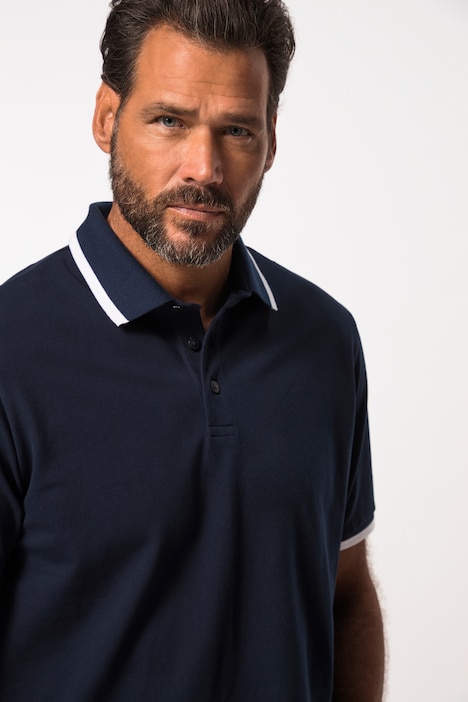 Poloshirt FLEXNAMIC®, Halbarm, Kontraststreifen, bis 8 XL