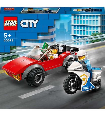 LEGO? City - Politimotorcykel p? Biljagt 60392 - 59 Dele