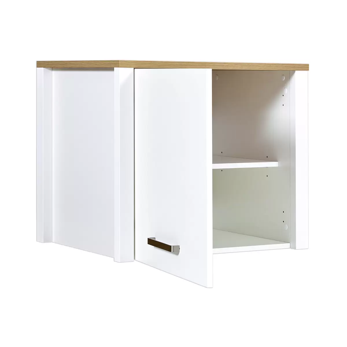 Schrankaufsatz Sicilia Artisan Eiche,weiss