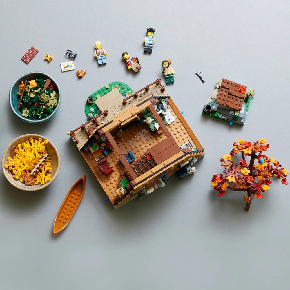 LEGO Ideas 21338 A-Frame Hüttenset