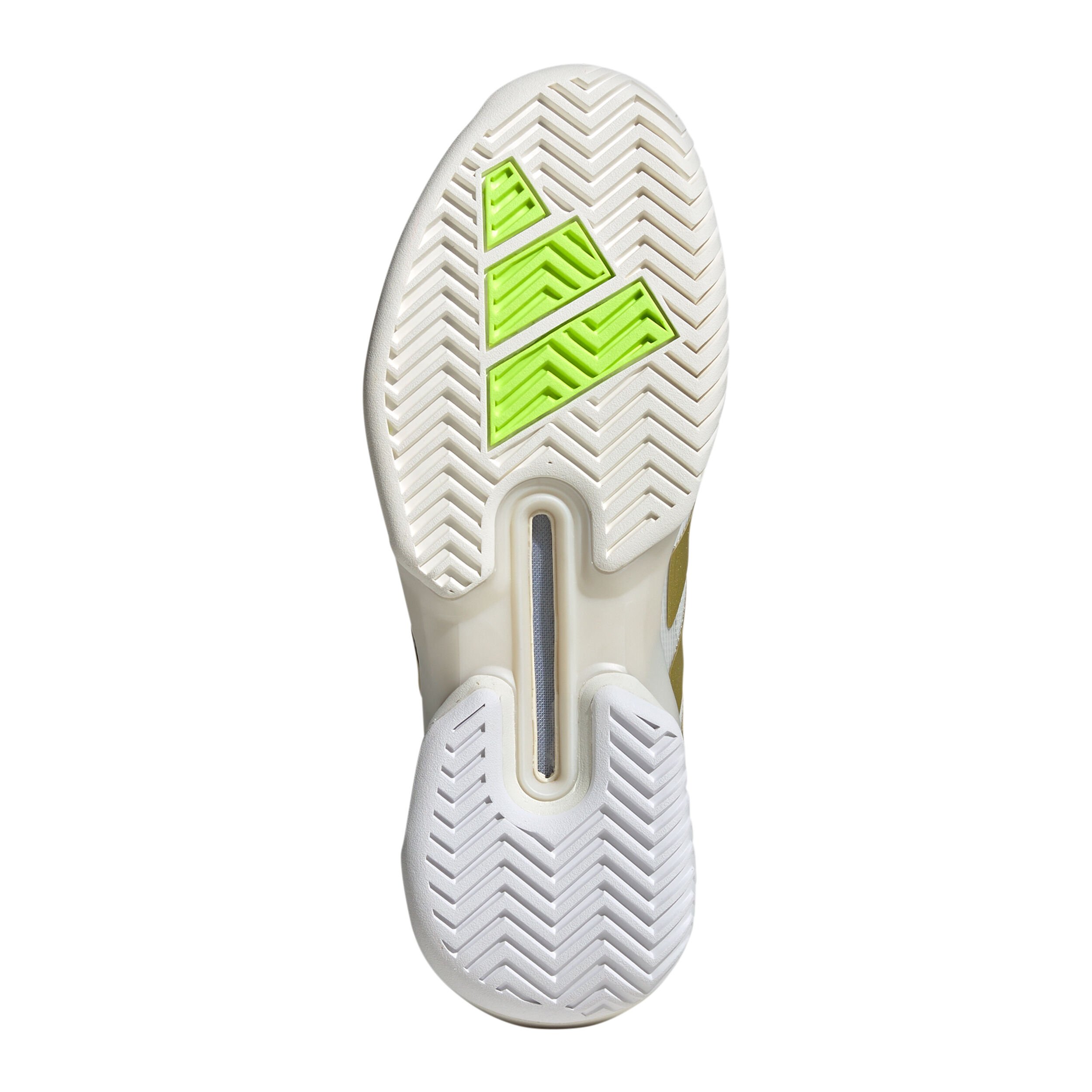 adidas Adizero Ubersonic 5 Chaussures Toutes Surfaces Hommes - Blanc , Or