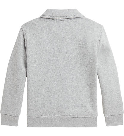 Polo Ralph Lauren Sweatshirt m. Lynl?s - Gråmeleret m. Navy