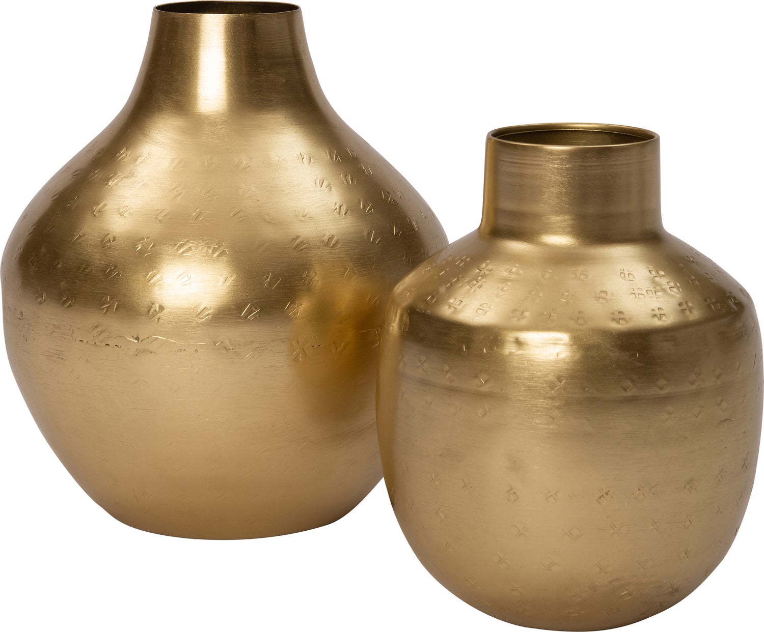 Intratuin vaas Loha goud D 11 H 15 cm