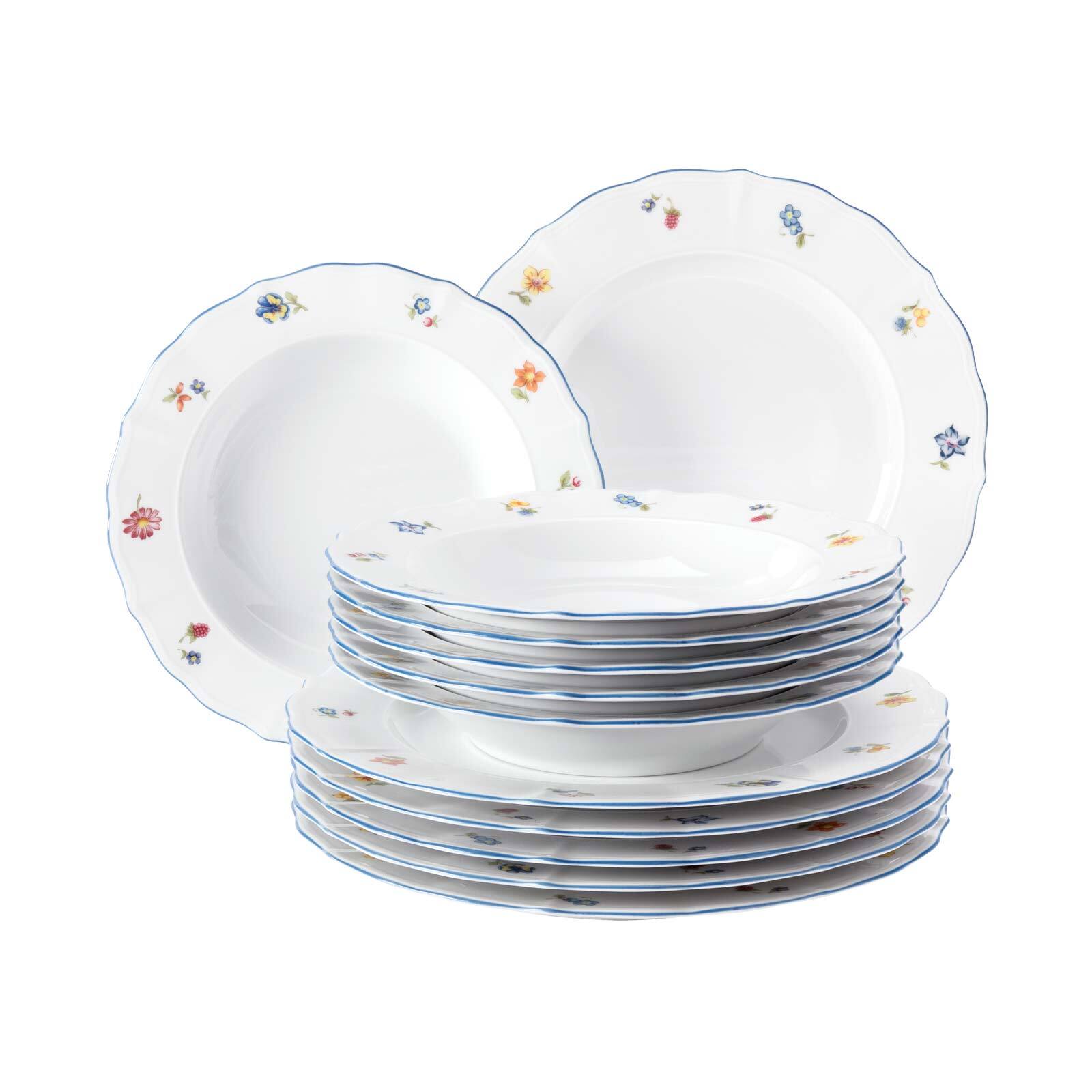 Seltmann Weiden Tafelservice Sonate Nostalgie 12er Set