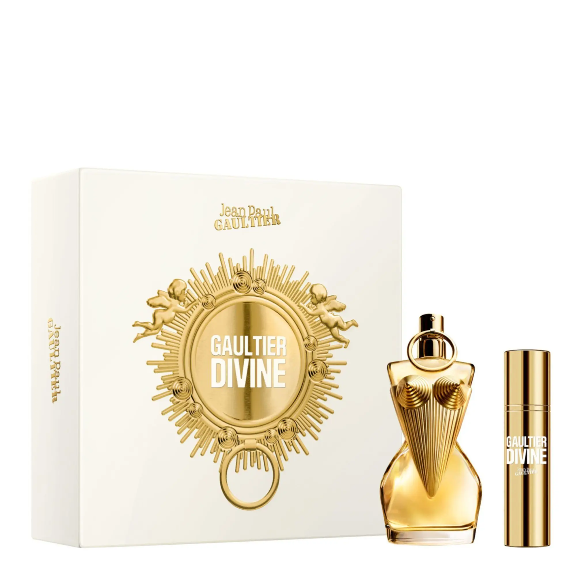 Jean Paul Gaultier - Coffret Gaultier Divine Eau de Parfum 50ml & Vaporisateur de Voyage 10ml- Femme