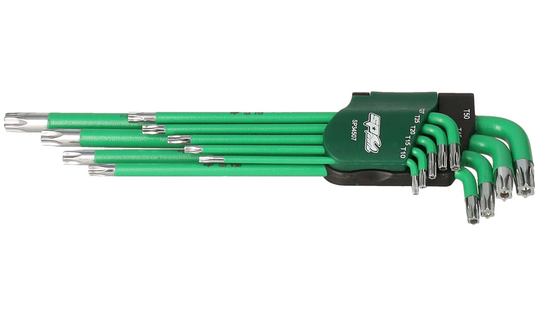 Torxnøglesæt TX10-TX50 - SP Tools