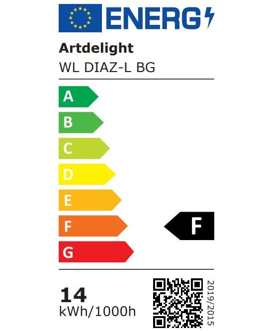 Artdelight Wandlamp Diaz-L Wit Led 2 x 6Watt IP65