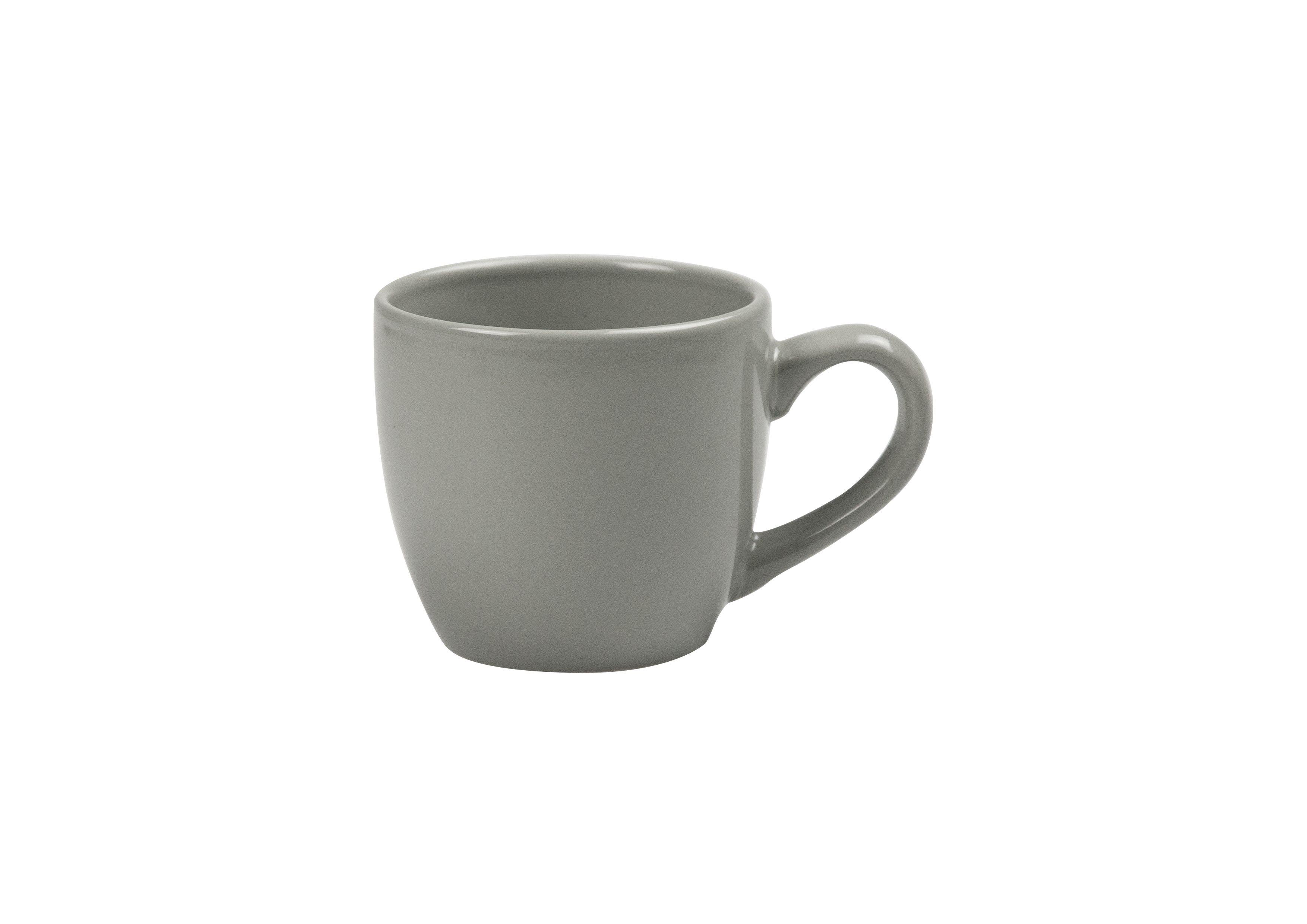 TASSE CAFE GRES GRIS CLAIR 20CL