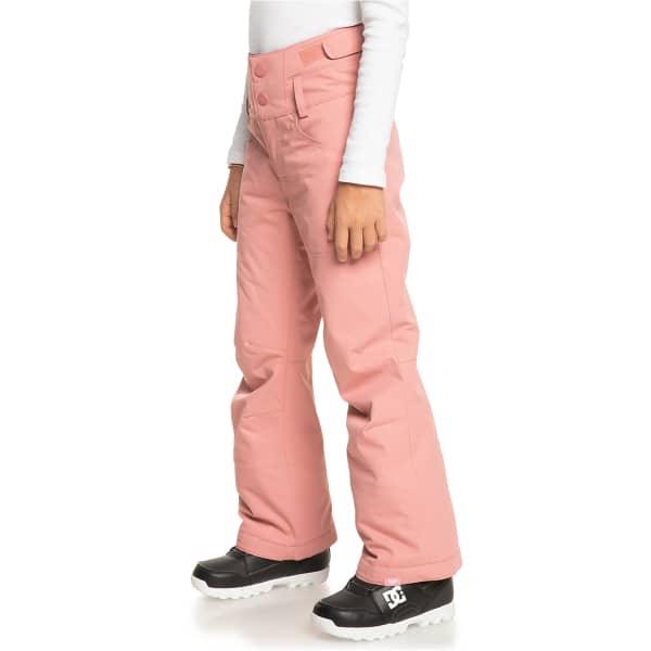 Pantalon de ski ROXY DIVERSION GIRL SNPT DUSTY ROSE