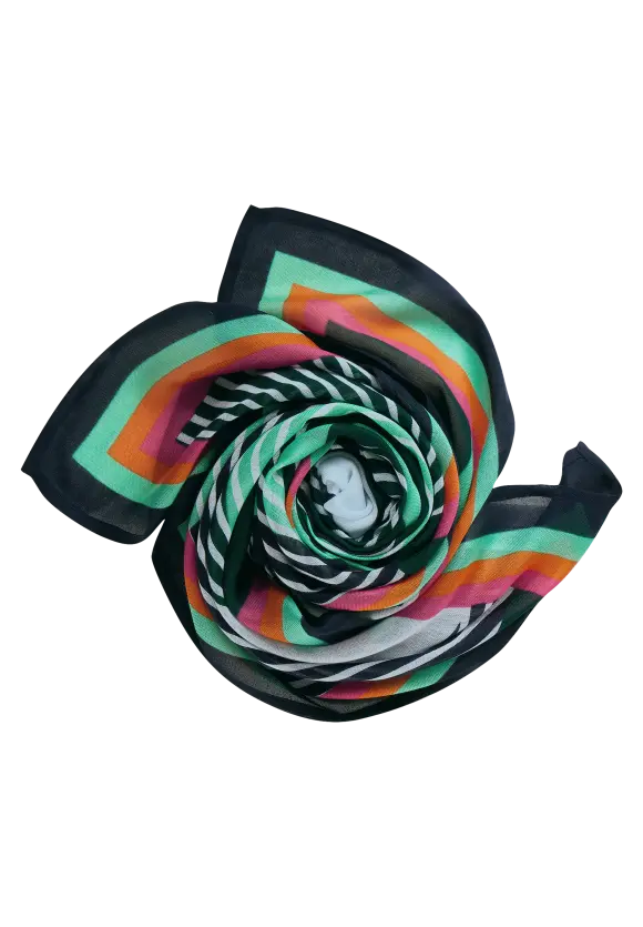 Halstuch mit Print - multicolor