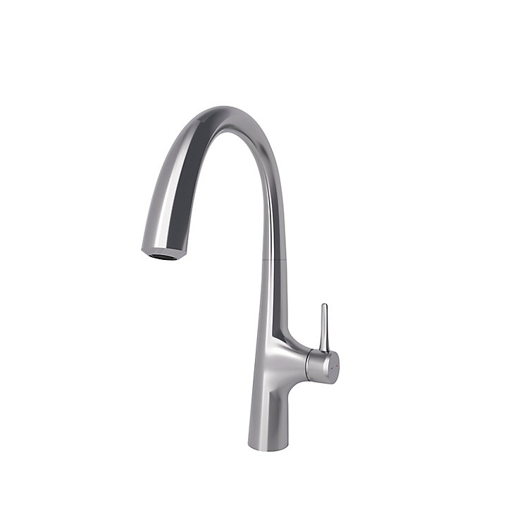 Mitigeur de cuisine laiton brossé GoodHome Edulis
