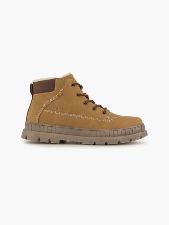 bugatti Schnür-Stiefelette Cognac
