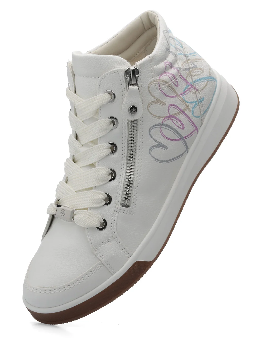 Hightop Sneaker Rom weiß