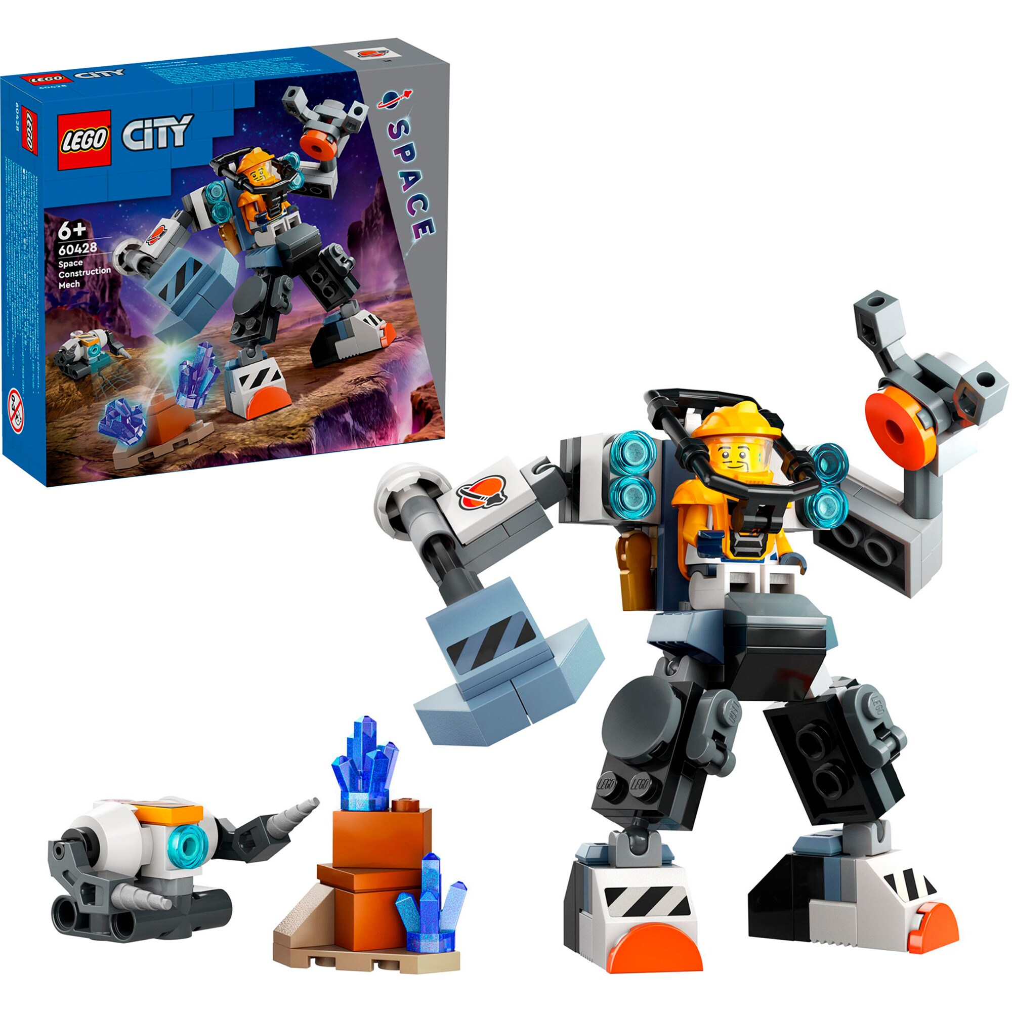 LEGO Konstruktionsspielzeug City Weltraum-Mech