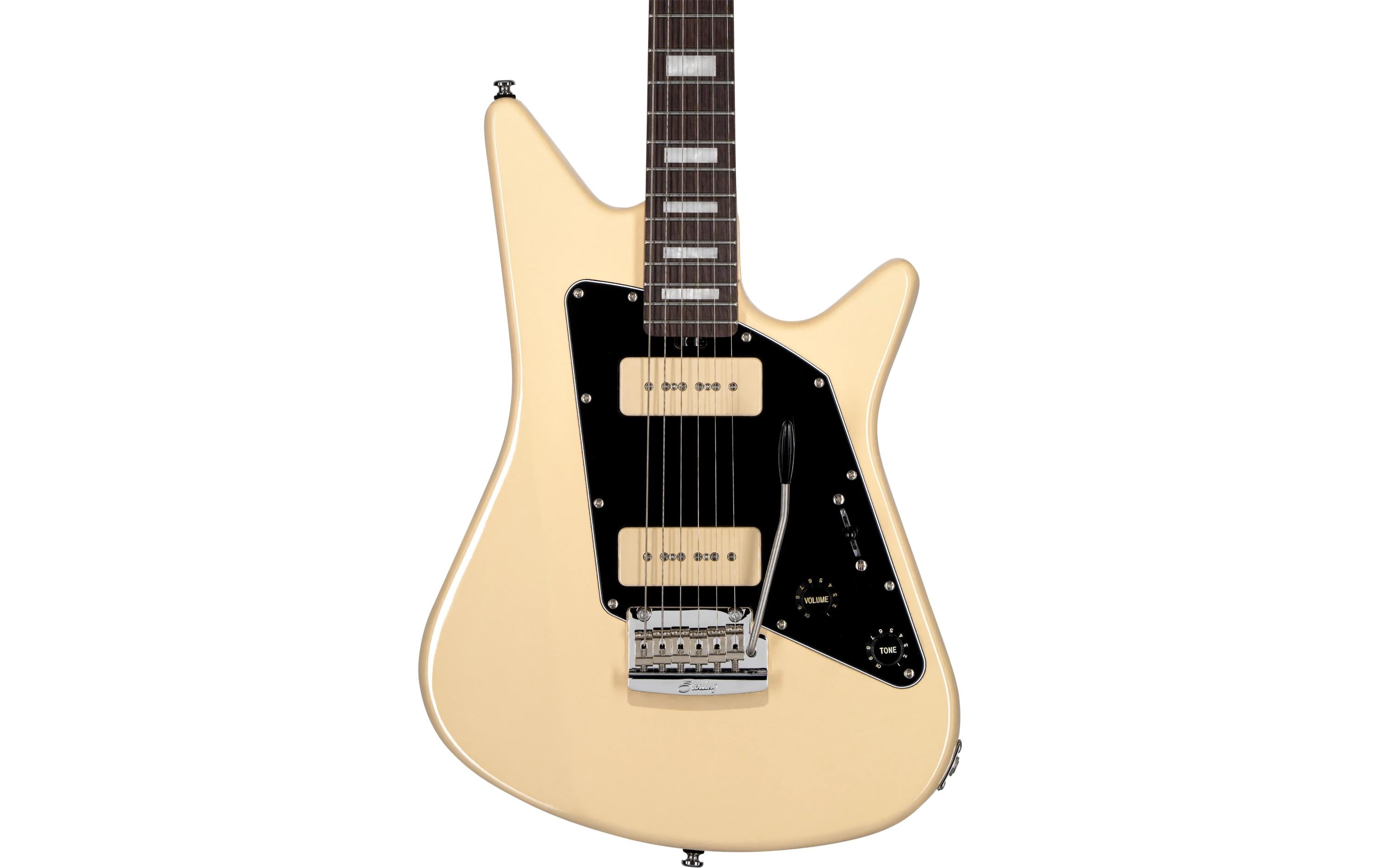 E-Gitarre Albert Lee P90 Vintage Cream<br>Retro-Modern-Gitarre