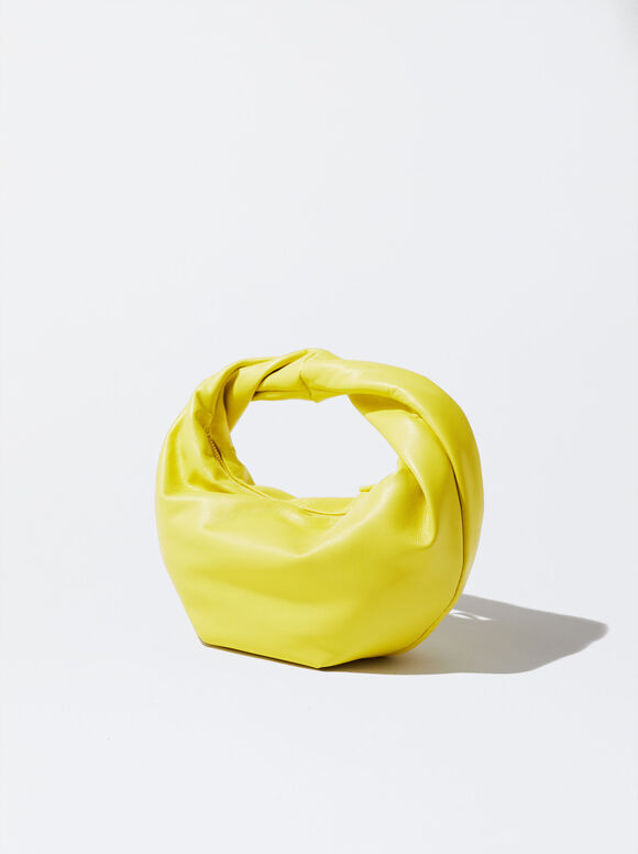 Bolsa pequena Fruncidos - Verde