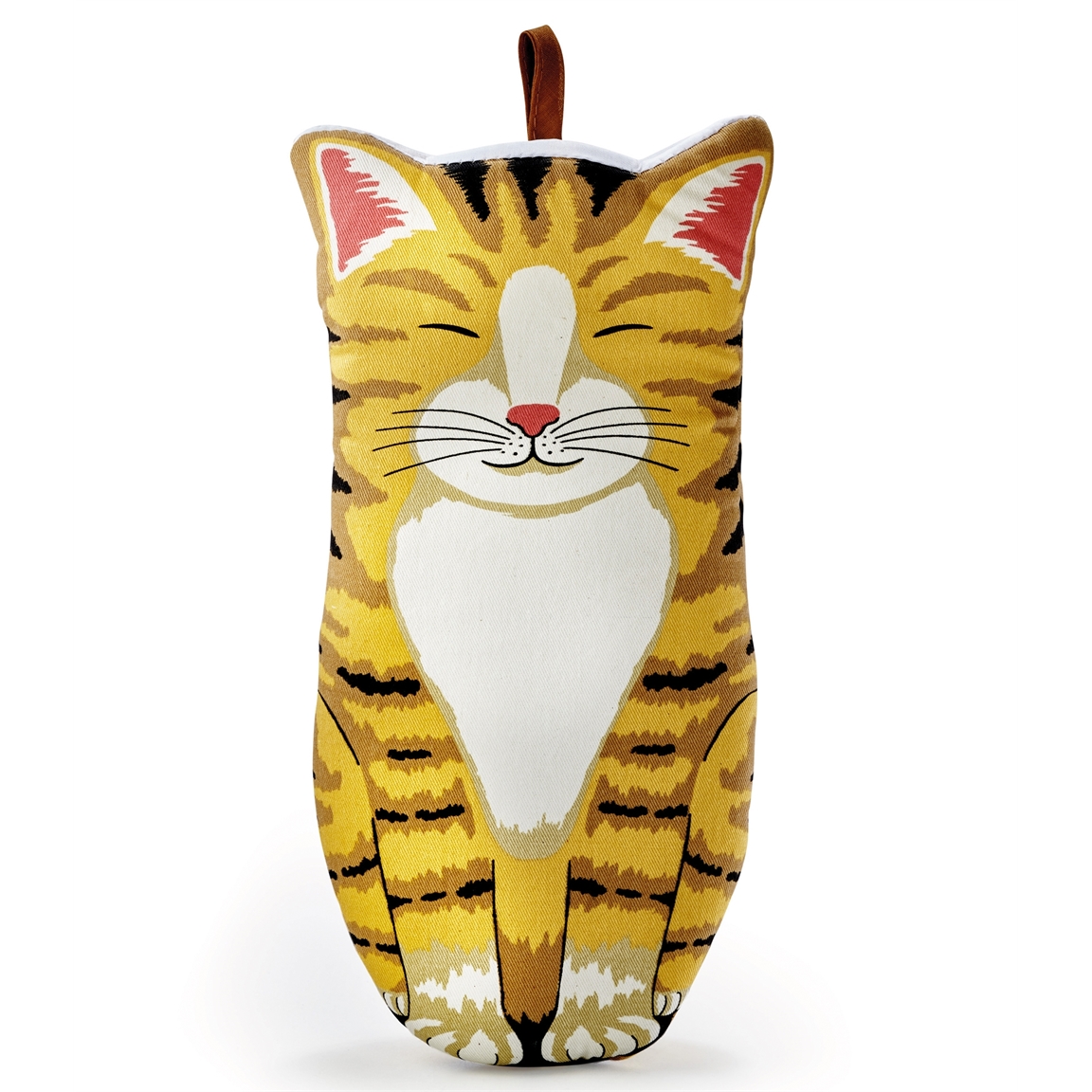 Manique chat roux tigré