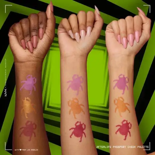 x Beetlejuice Afterlife Passport Cheek Palette