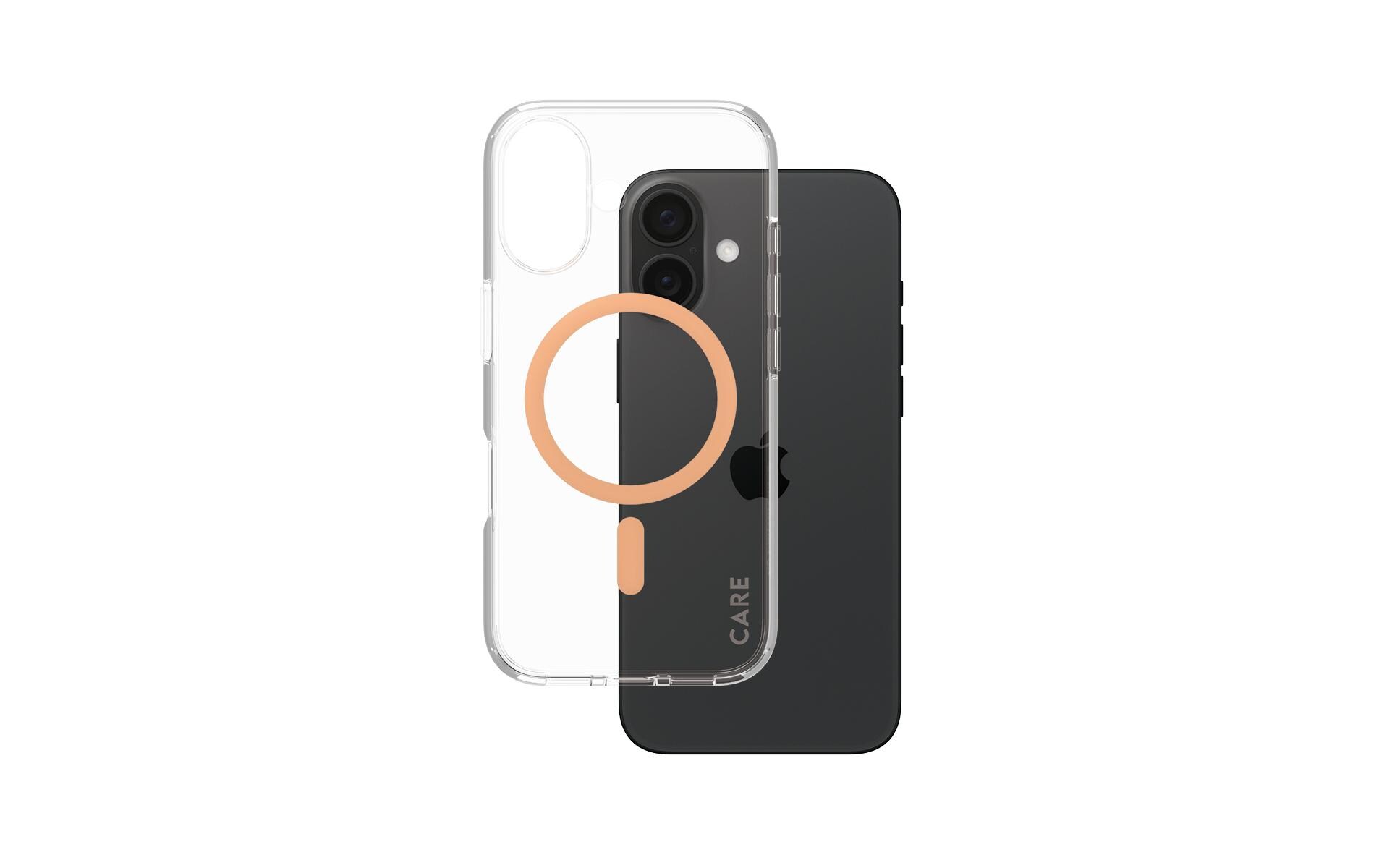 Back Cover Flagship iPhone 16 PeachySchutzhülle für das Apple iPhone 16