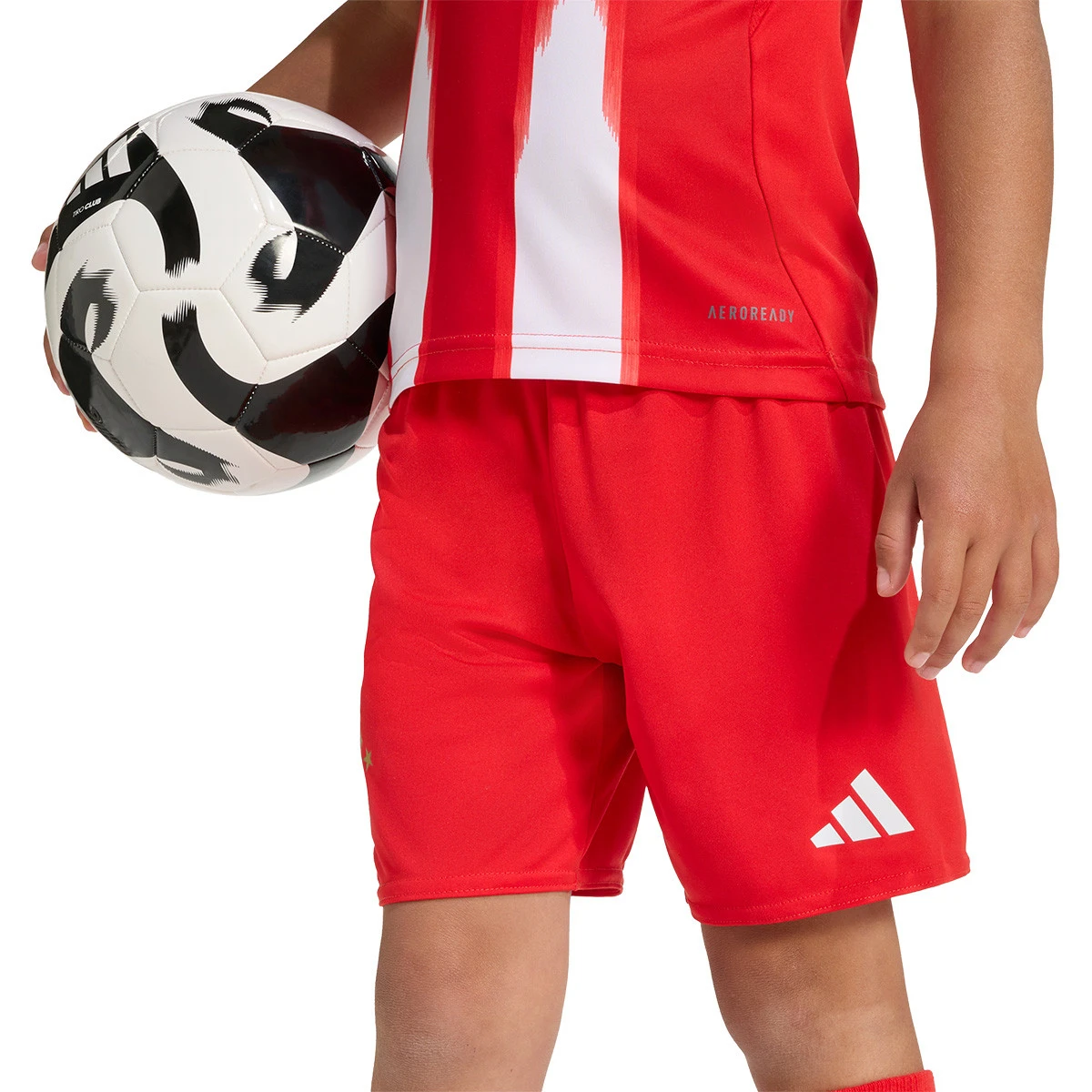 Conjunto adidas FC Bayern Primeiro Equipamento 2025-2026 Criança